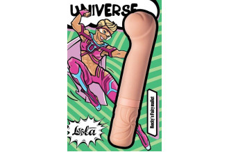 Бежевый мини-вибратор Rocky’s Fairy Mallet - 14,7 см.
