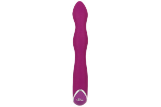 Фиолетовый вибратор A & G-Spot Rabbit Vibrator для стимуляции зон G и A - 23,6 см.