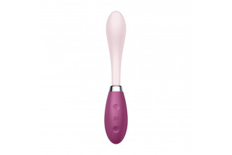 Розовый гибкий вибратор G-Spot Flex 3 - 19,5 см.