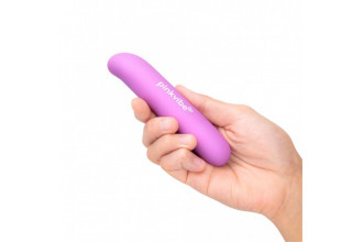 Фиолетовый вибромассажер Pink Vibe для стимуляции точки G и клитора - 12,2 см.