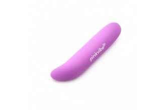 Фиолетовый вибромассажер Pink Vibe для стимуляции точки G и клитора - 12,2 см.