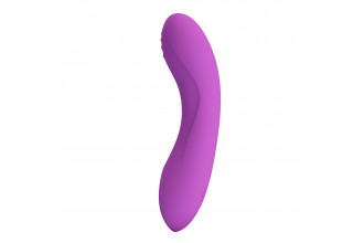 Фиолетовый мини-вибратор DJ Dick - 12,7 см.