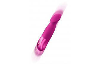 Лиловый вибратор-пульсатор Sundaze - 17,5 см.