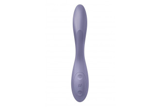 Сиреневый гибкий вибратор Satisfyer G-Spot Flex 2 - 19,5 см.