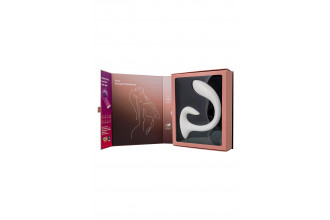 Белый вибратор для G-стимуляции G for Goddess 1