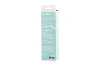 Фиолетовый вибратор Lantana - 22 см.