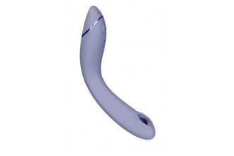 Сиреневый стимулятор G-точки Womanizer OG c технологией Pleasure Air и вибрацией - 17,7 см.
