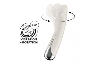 Телесный вибратор для G-стимуляции Spinning G-Spot 1 - 17 см. Телесный вибратор для G-стимуляции Spinning G-Spot 1 - 17 см.