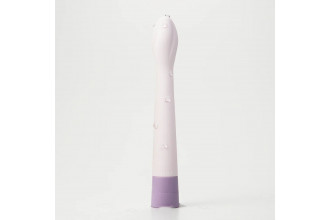 Сиреневый вибратор Iroha Koharu Suiren - 16 см.