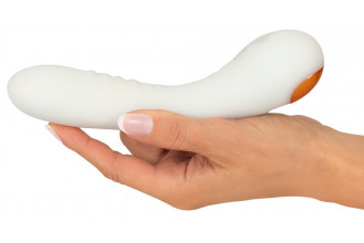 Люминесцентный вибратор для точки G Glow in the dark G-Spot - 17,9 см.