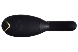 Чёрный стимулятор 2-в-1 для женщин Womanizer InsideOut