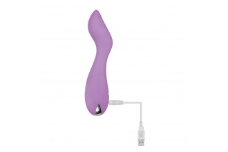 Сиреневый G-стимулятор Lilac G - 14 см.