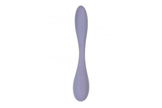 Сиреневый гибкий вибратор Satisfyer G-Spot Flex 5+ - 19,6 см.