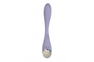 Сиреневый гибкий вибратор Satisfyer G-Spot Flex 5+ - 19,6 см.