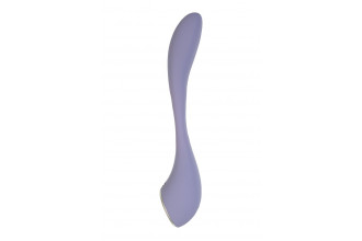 Сиреневый гибкий вибратор Satisfyer G-Spot Flex 5+ - 19,6 см.