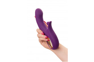 Фиолетовый вибратор Julli с функций Up&Down - 20,5 см. Фиолетовый вибратор Julli с функций Up&Down - 20,5 см.