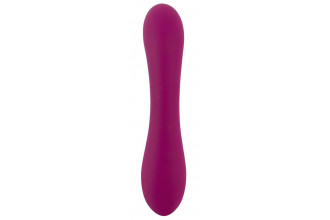 Лиловый вибратор с функцией расширения Inflatable Vibrator - 21,1 см.