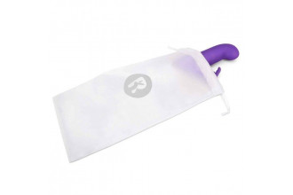 Фиолетовый вибромассажер для G-точки Come hither G-Spot Rabbit - 24,5 см.