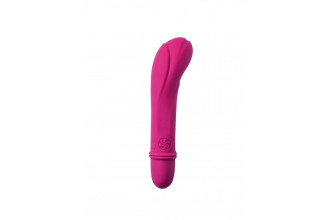 Розовый мини-вибратор Universe Secret Flower - 12,6 см.