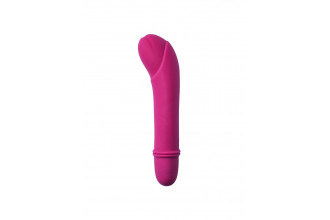 Розовый мини-вибратор Universe Secret Flower - 12,6 см.