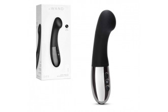 Черный стимулятор для точки G Le Wand GEE - 16,6 см.