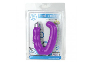 Фиолетовый стимулятор точки G и клитора