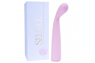 Розовый изогнутый вибратор Selove TouchBend SE100 - 17,5 см.