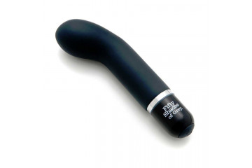 Черный силиконовый мини-вибратор Mini G-Spot Vibrator - 13,3 см.