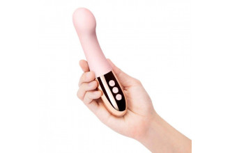 Розовый стимулятор для точки G Le Wand GEE - 16,6 см.