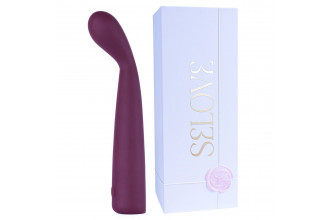 Фиолетовый изогнутый вибратор Selove TouchBend SE100 - 17,5 см.