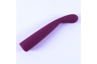 Фиолетовый изогнутый вибратор Selove TouchBend SE100 - 17,5 см.
