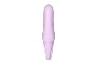 Сиреневый вибратор Satisfyer Charming Smile - 18,5 см.