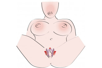 Фиолетовый гибкий фаллоимитатор Intimate Spreader для G-стимуляции