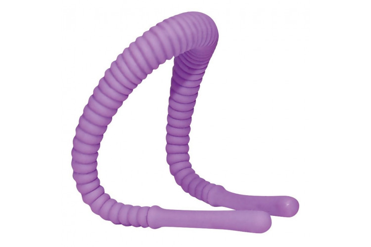 Фиолетовый гибкий фаллоимитатор Intimate Spreader для G-стимуляции