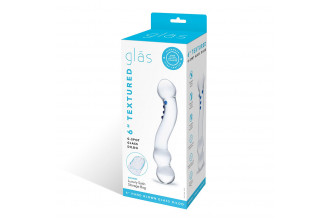 Изогнутый стеклянный стимулятор G-точки Curved G-Spot - 15,2 см.