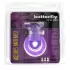 Эрекционное кольцо с вибрацией COCK&BALL RING BUTTERFLY JELLY VIBE фиолетовый 