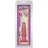 Розовая анальная пробка Crystal Jellies 5  Anal Delight - 14 см розовый 
