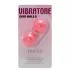 Розовые вагинальные шарики Vibratone DUO-BALLS розовый 