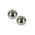 Серебристые вагинальные шарики Silver Balls In Presentation Box серебристый 