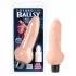 Реалистичный вибратор Futurotic Ballsy Vibrating Dong 4.5  - 16 см телесный 