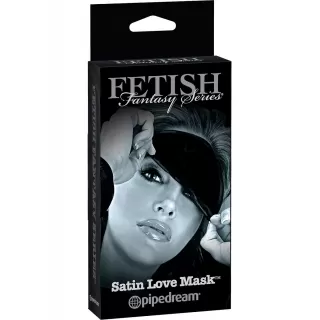 Эротическая маска на глаза Satin Love Mask черный 