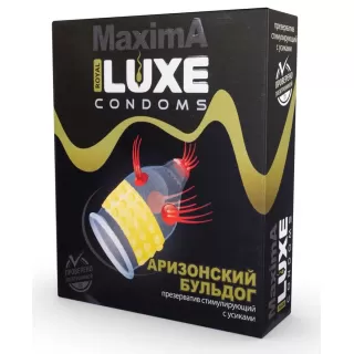 Презерватив LUXE Maxima «Аризонский бульдог» - 1 шт  