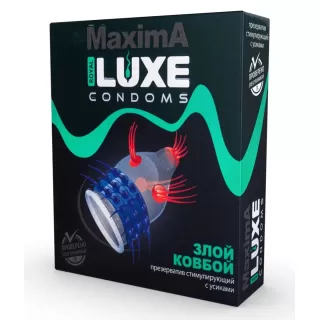 Презерватив LUXE Maxima «Злой ковбой» - 1 шт  