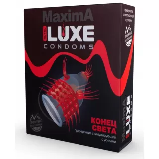 Презерватив LUXE Maxima «Конец света» - 1 шт  