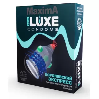 Презерватив LUXE Maxima «Королевский экспресс» - 1 шт  