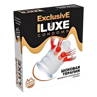 Презерватив LUXE Exclusive «Шоковая терапия» - 1 шт  