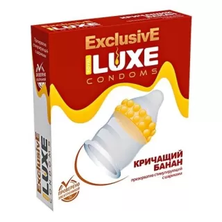 Презерватив LUXE Exclusive «Кричащий банан» - 1 шт  