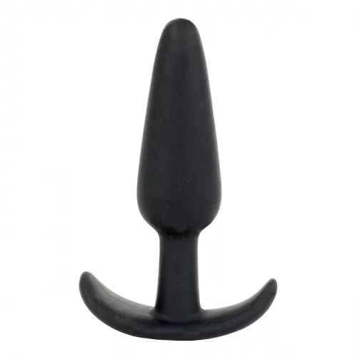 Анальная пробка для ношения Mood Naughty 3  Silicone - 7,6 см черный 