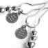 Металлические зажимы на соски Adjustable Nipple Clamps серебро 