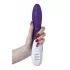 Фиолетовый вибратор Mystim Sassy Simon - 27 см фиолетовый 